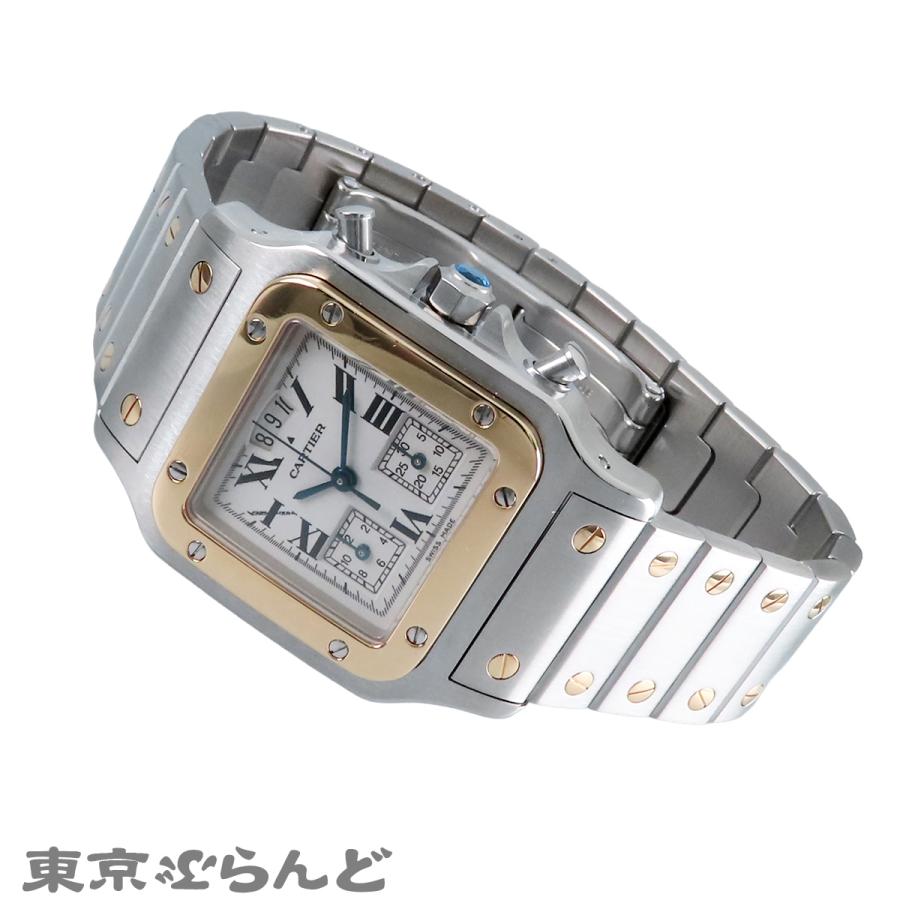 Cartier（カルティエ） サントスガルベLM W20042C4 アイボリー SS YG