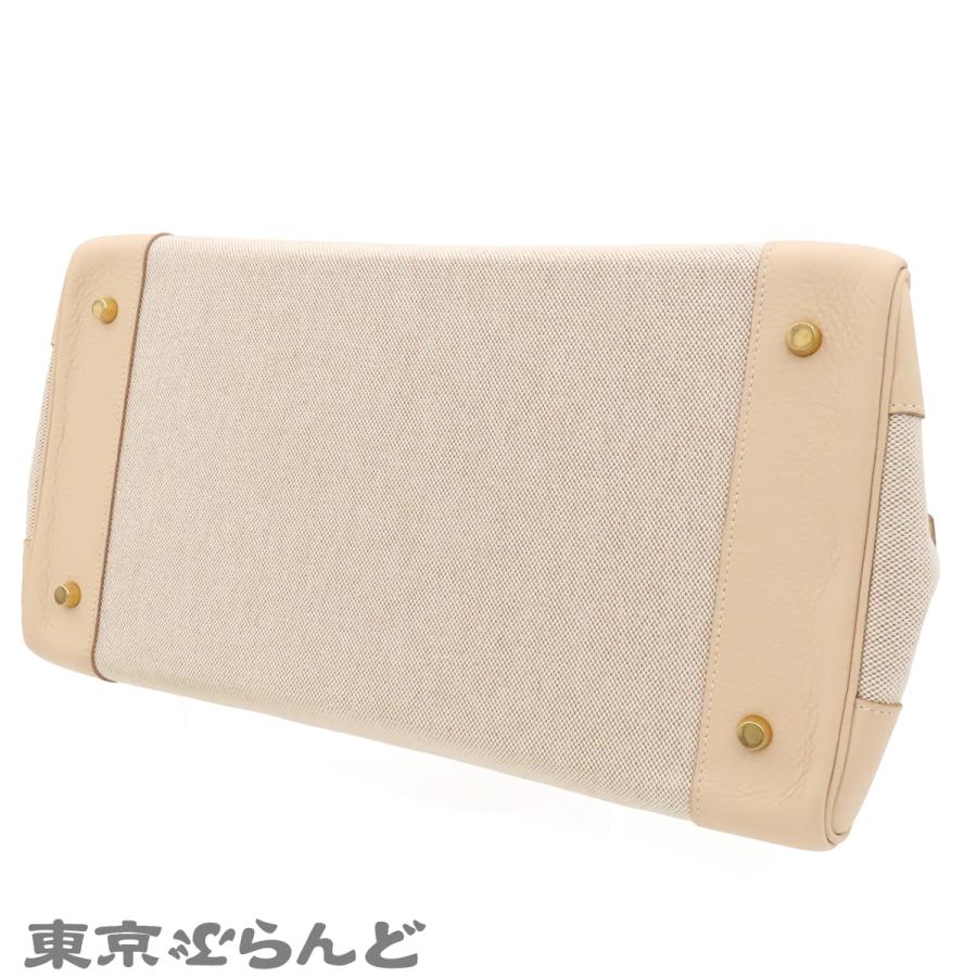 HERMES（エルメス） バーキン 40 □G刻印 ベージュロゼxナチュラル