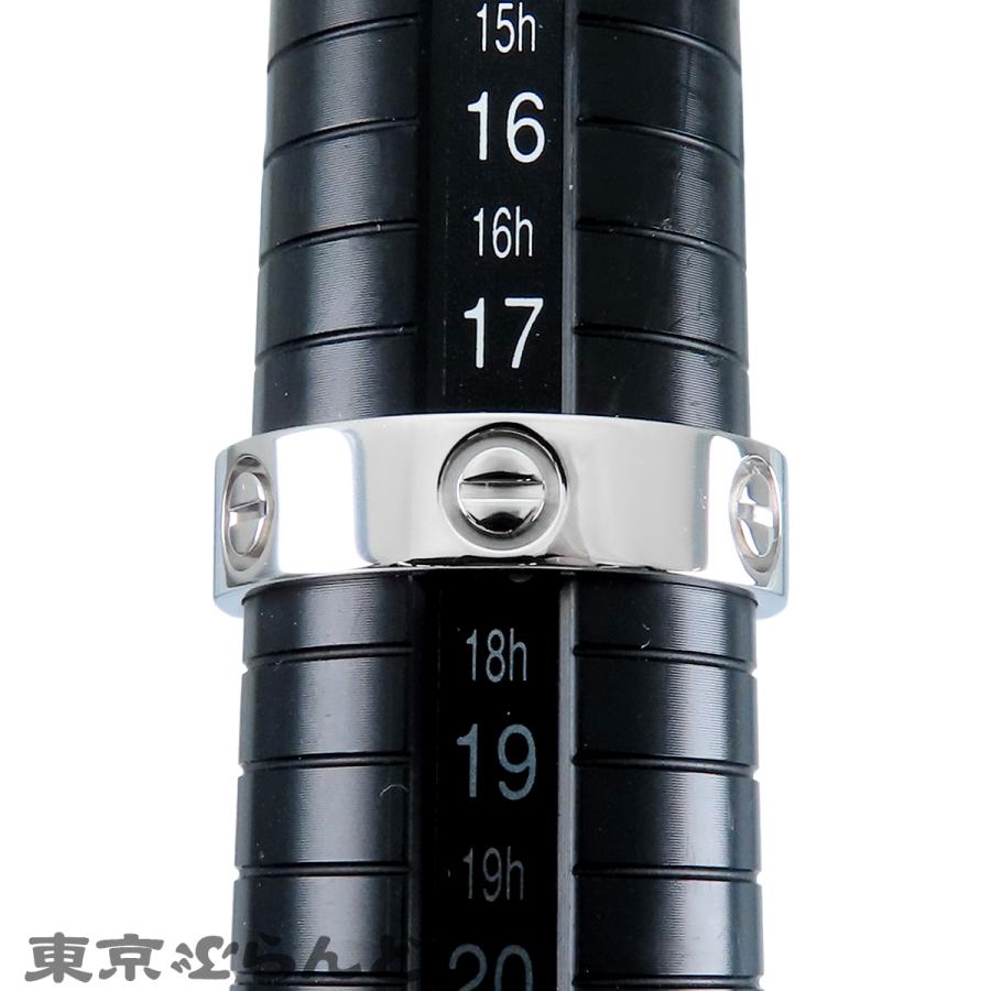 カルティエ　ラブリング　プラチナ　1Pダイヤ　58 Cartier（カルティエ） ラブリング プラチナ Pt950 クラシックモデル