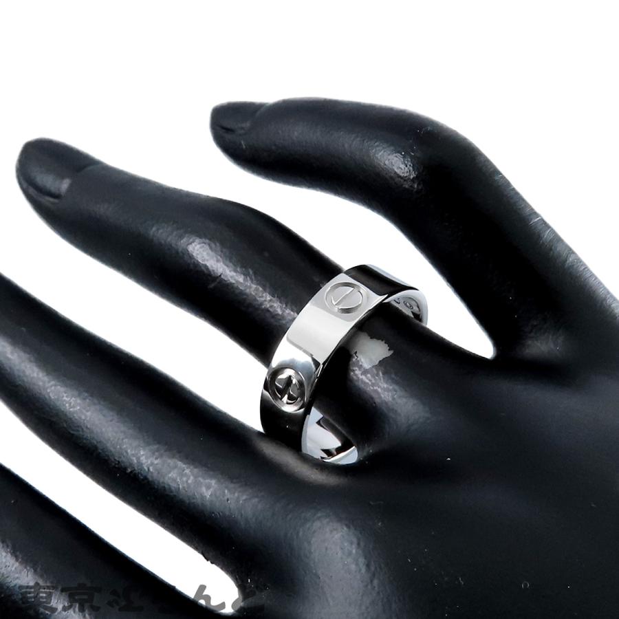 カルティエ　ラブリング　プラチナ　1Pダイヤ　58 Cartier（カルティエ） ラブリング プラチナ Pt950 クラシックモデル