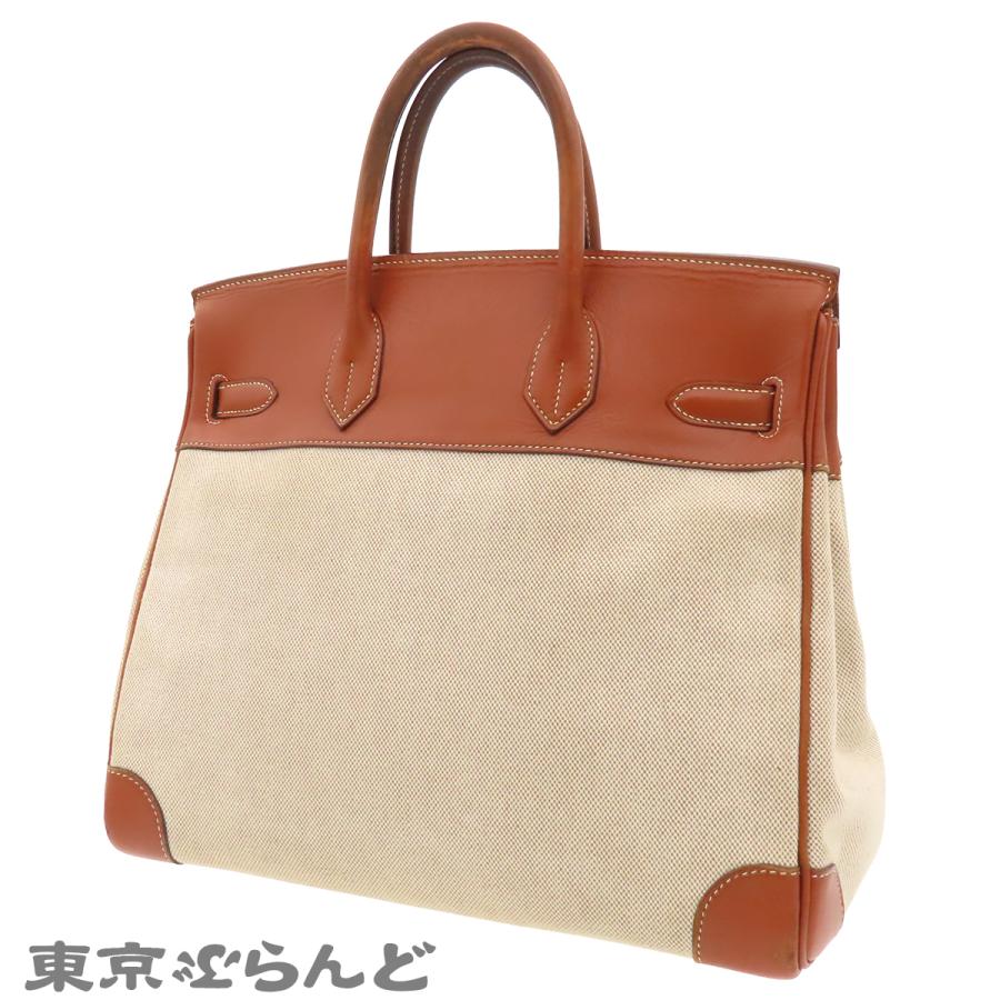 HERMES（エルメス） オータクロア 32 ○X刻印 ブラウンxナチュラル