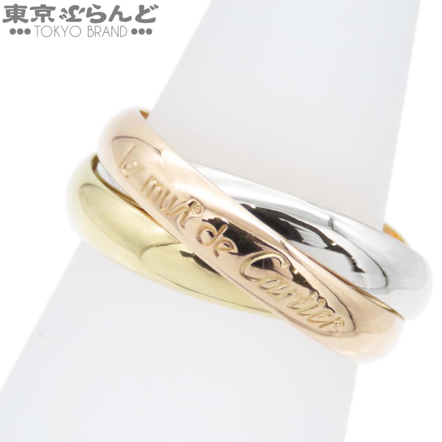 Cartier（カルティエ） トリニティ リング スリーカラーゴールド K18YG