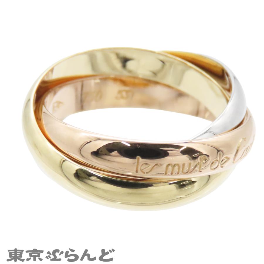 Cartier（カルティエ） トリニティ リング スリーカラーゴールド K18YG