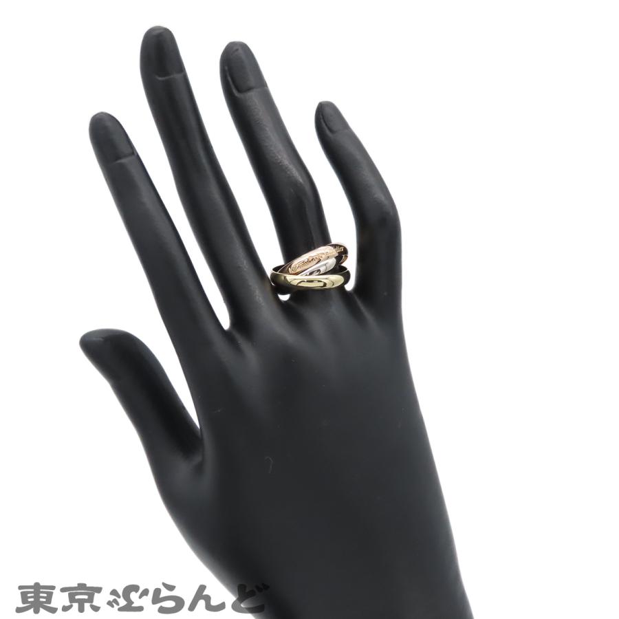 Cartier（カルティエ） トリニティ リング スリーカラーゴールド K18YG