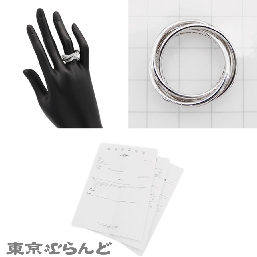 Cartier（カルティエ） トリニティ リング ホワイトゴールド K18WG