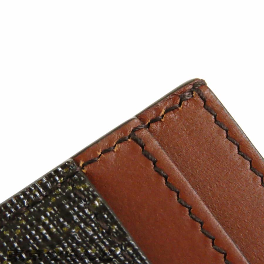 SAINT LAURENT サンローラン カードケース 647148 ブラウン レザー