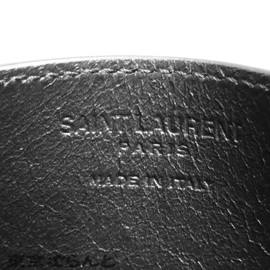 SAINT LAURENT サンローラン カードケース 647148 ブラウン レザー