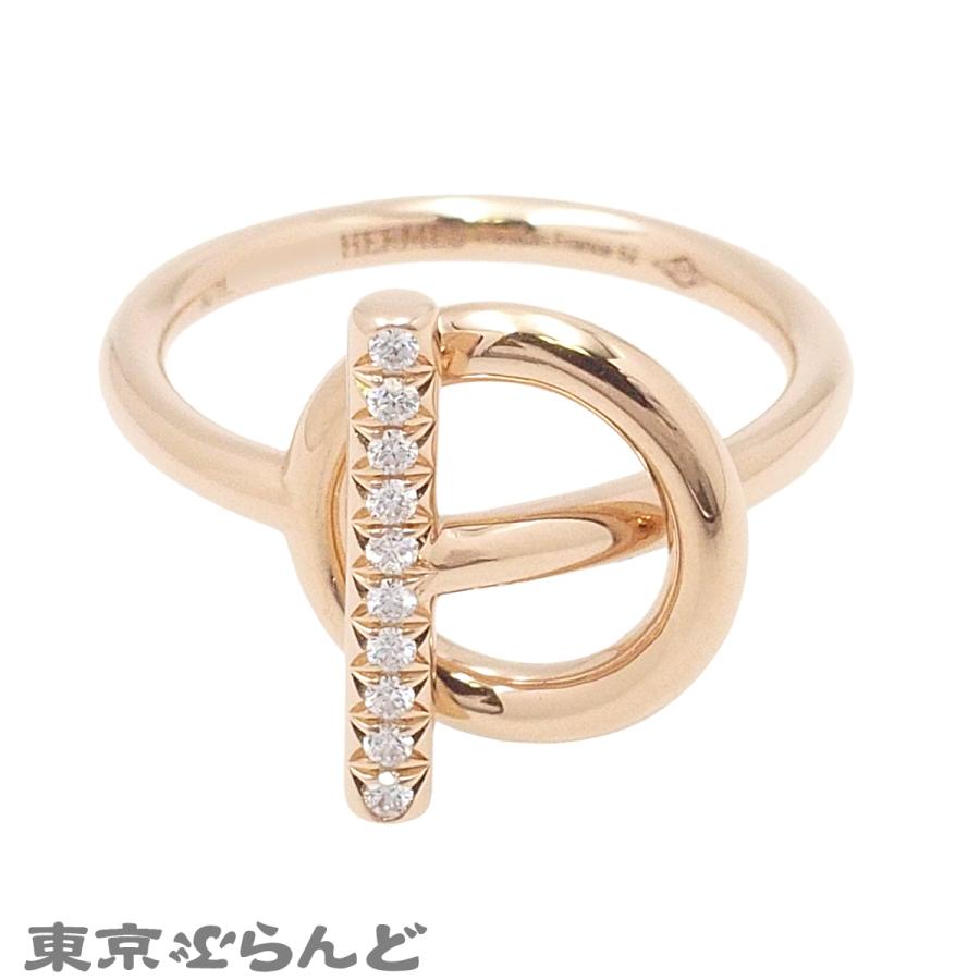 HERMES（エルメス） エシャペ PM リング ピンクゴールド ダイヤモンド