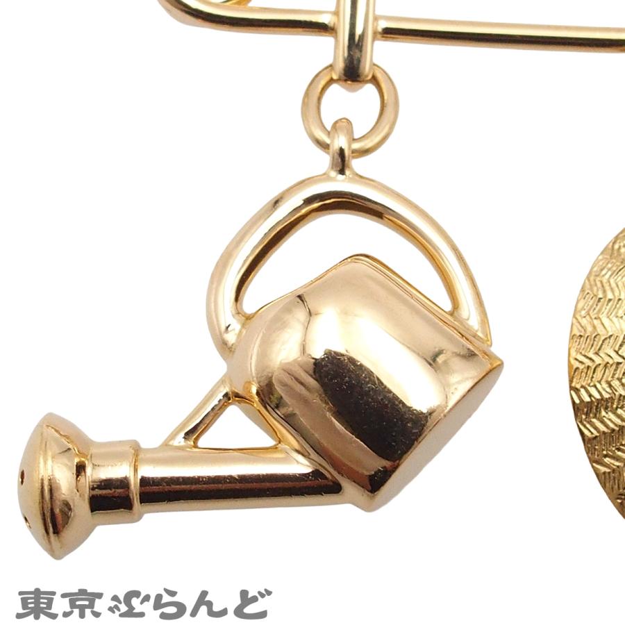 Cartier（カルティエ） ブローチ イエローゴールド K18YG ガーデン