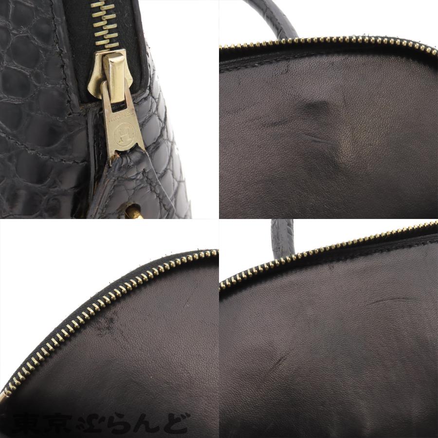 HERMES（エルメス） ボリード 31 □A刻印 ブラック 黒 ゴールド金具 