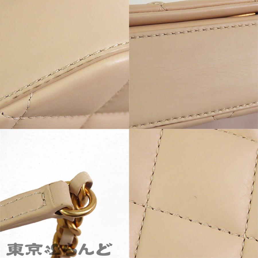 CHANEL（シャネル） ココマーク フラップバッグ ライトベージュ