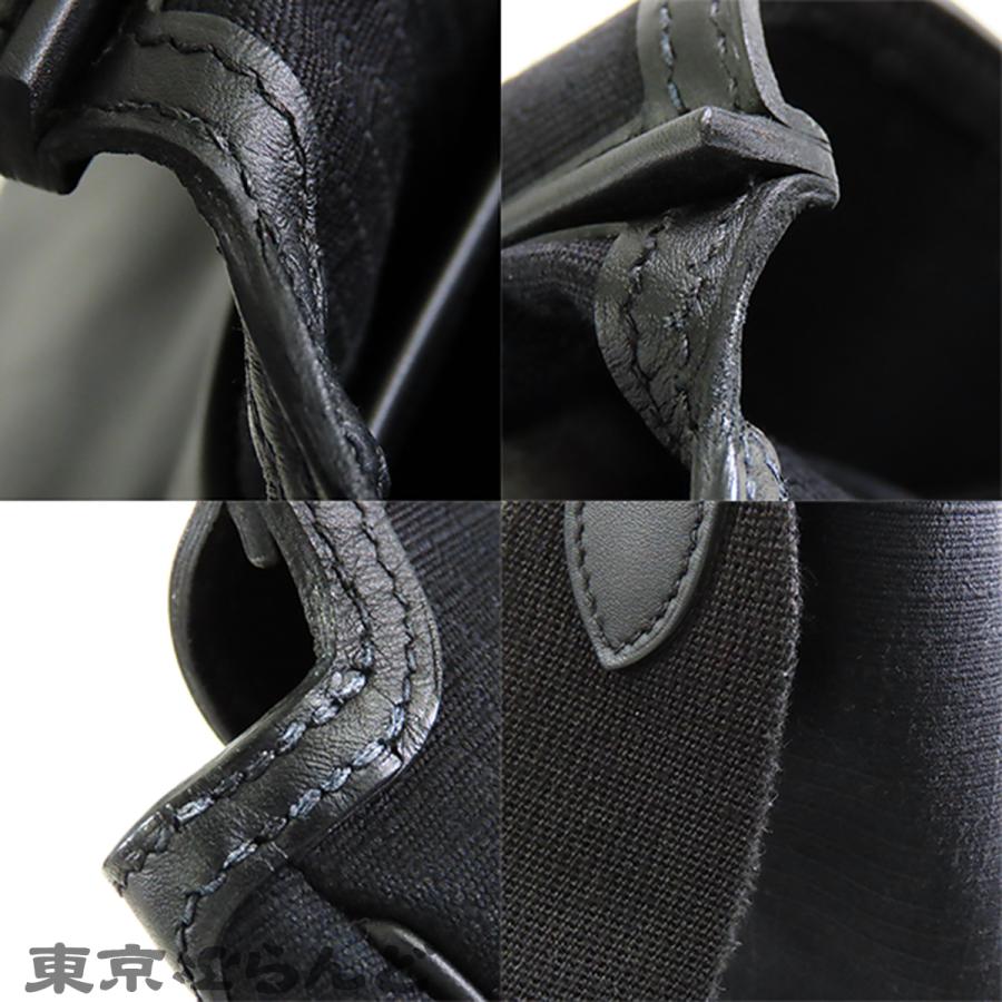 HERMES（エルメス） メッセンジャー オールバック B刻印 ブラック 黒