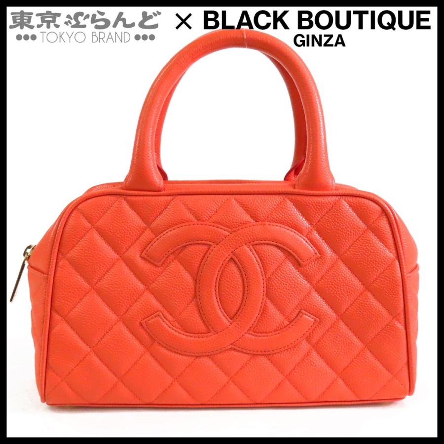 CHANEL（シャネル） ミニボストンバッグ A20996 コーラル ゴールド金具
