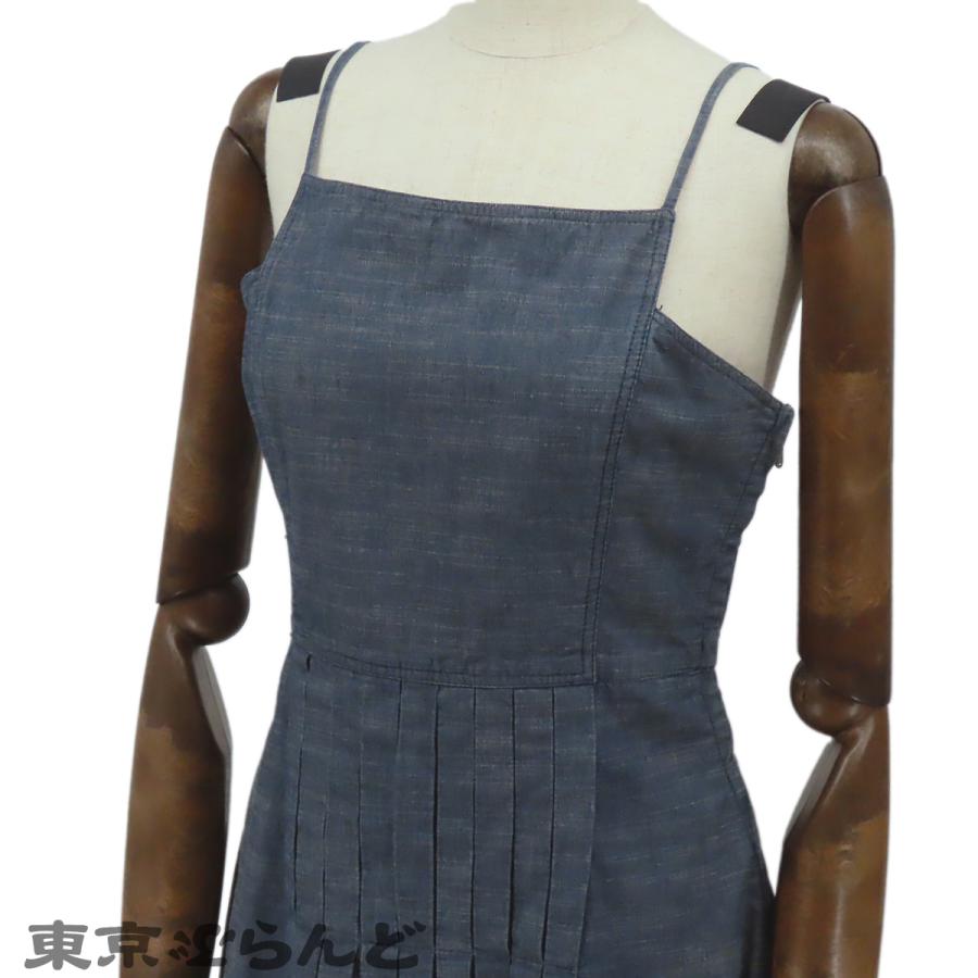 シャネル　デニム キャミソールワンピース CHANEL（シャネル） デニム キャミソール ワンピース P21243V12277