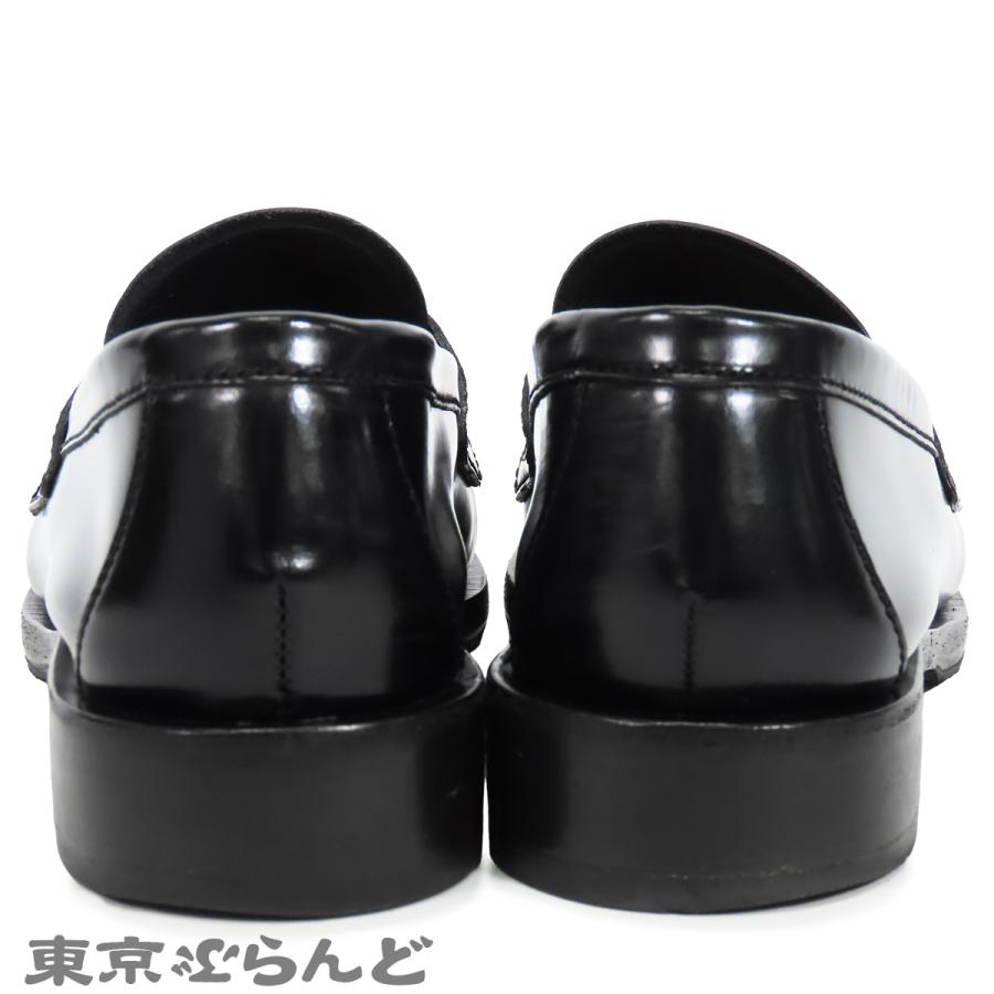 PRADA（プラダ） ローファー ブラック 黒 レザー トライアングルロゴ