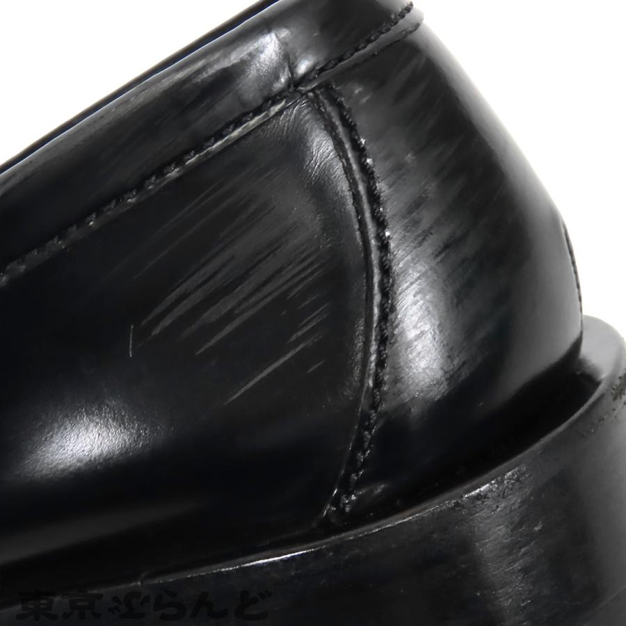 PRADA（プラダ） ローファー ブラック 黒 レザー トライアングルロゴ