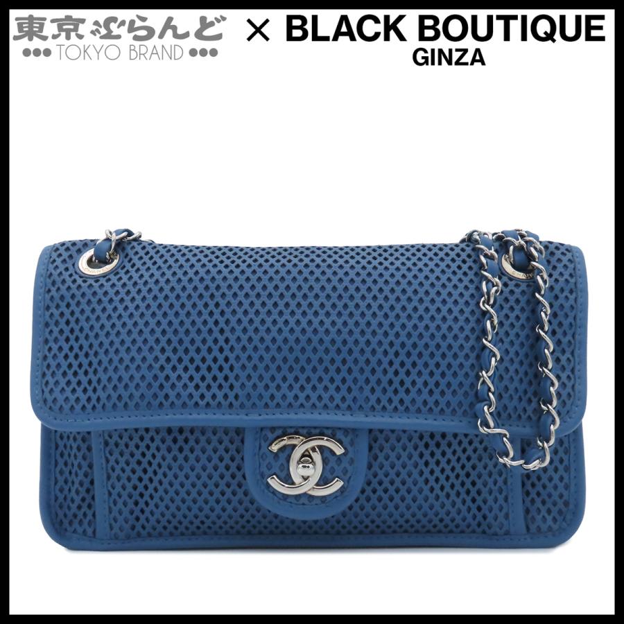 CHANEL（シャネル） フレンチリビエラ A67652 ブルー シルバー金具