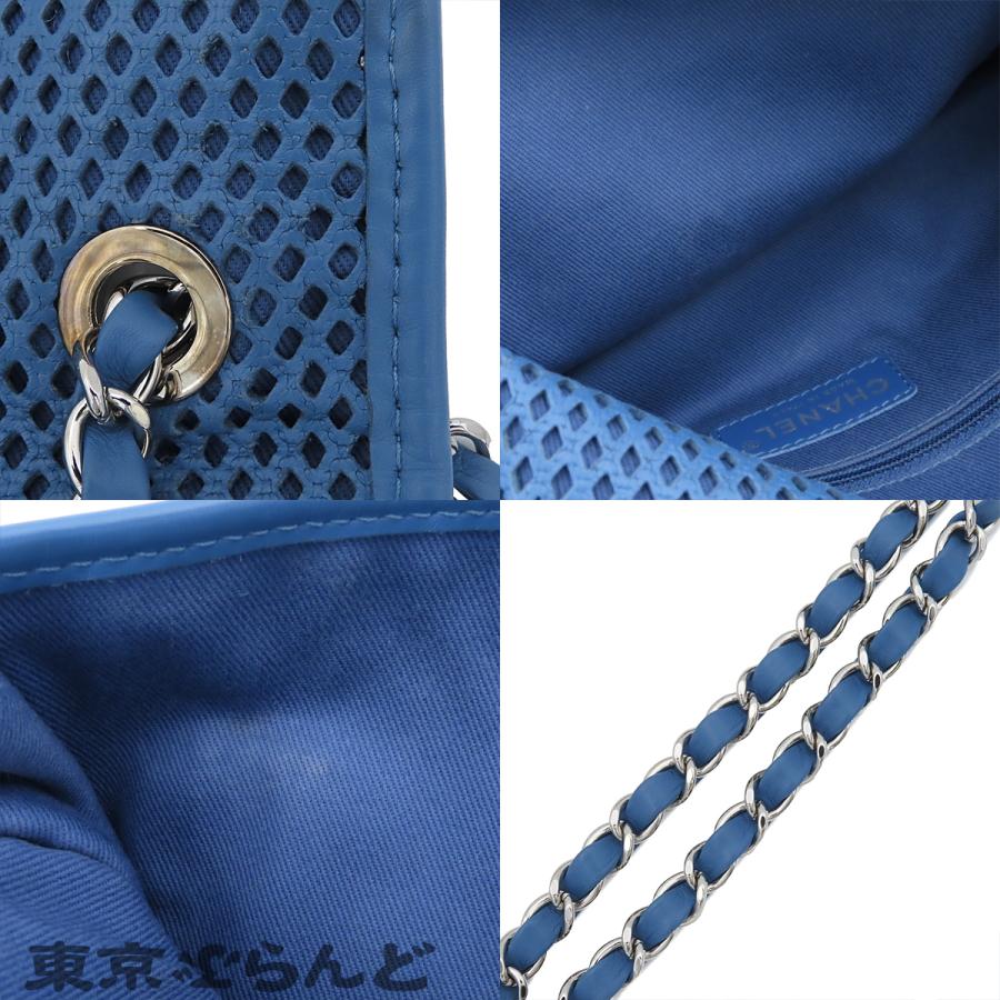 CHANEL（シャネル） フレンチリビエラ A67652 ブルー シルバー金具