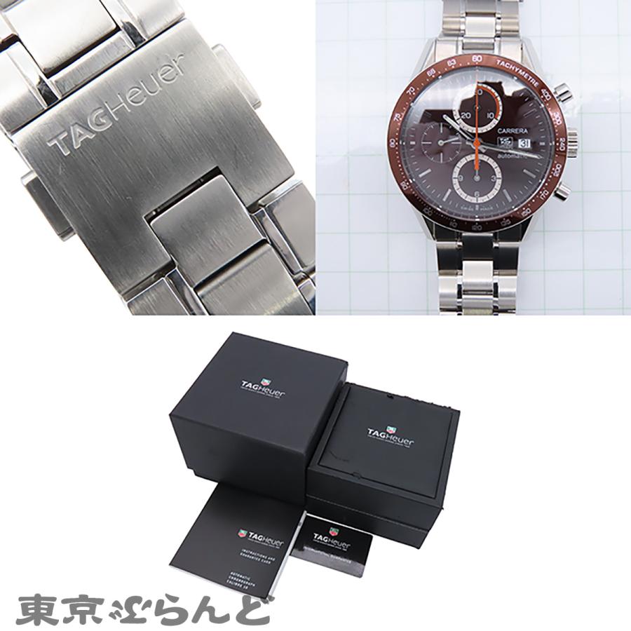 TAG HEUER（タグ・ホイヤー） カレラ CV2013-3 ブラウン SS クロノ