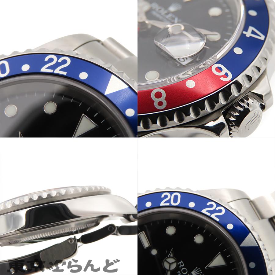 ROLEX（ロレックス） ROLEX GMTマスター 2 16710 黒xシルバー SS 赤青 