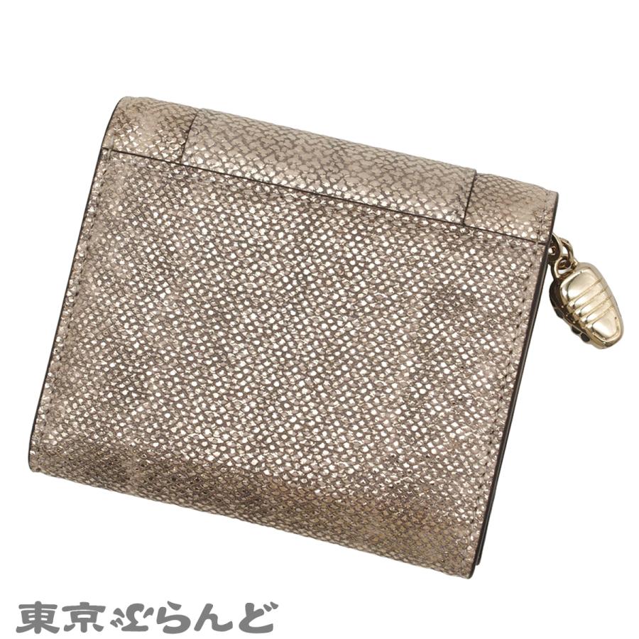 BVLGARI（ブルガリ） セルペンティ フォーエバー ベージュ レザー