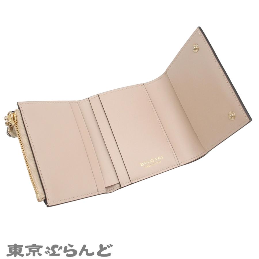 BVLGARI（ブルガリ） セルペンティ フォーエバー ベージュ レザー