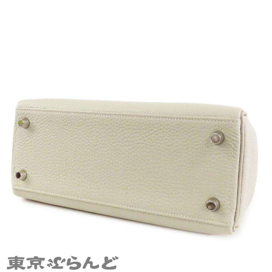 HERMES（エルメス） ケリー 25 U刻印 グリペール シルバー金具 トゴ 内
