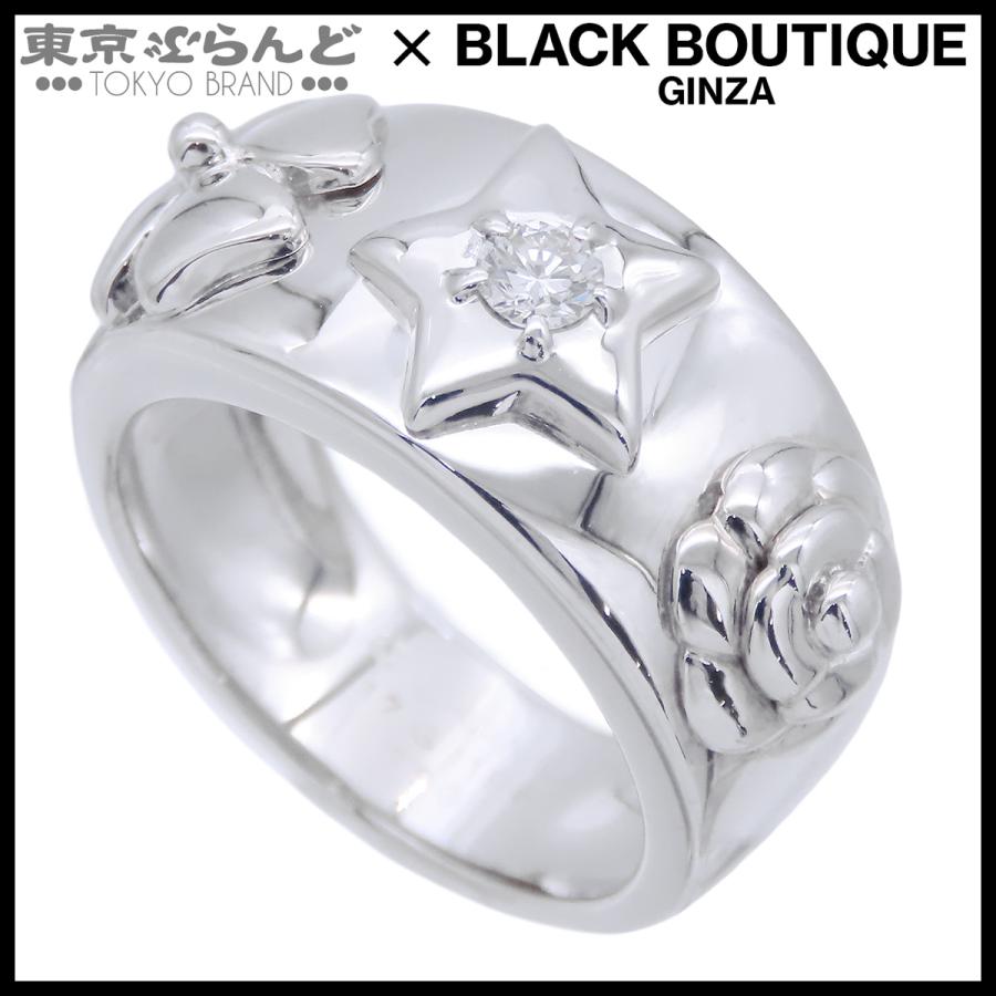 CHANEL（シャネル） スリーシンボル リング ホワイトゴールド K18WG