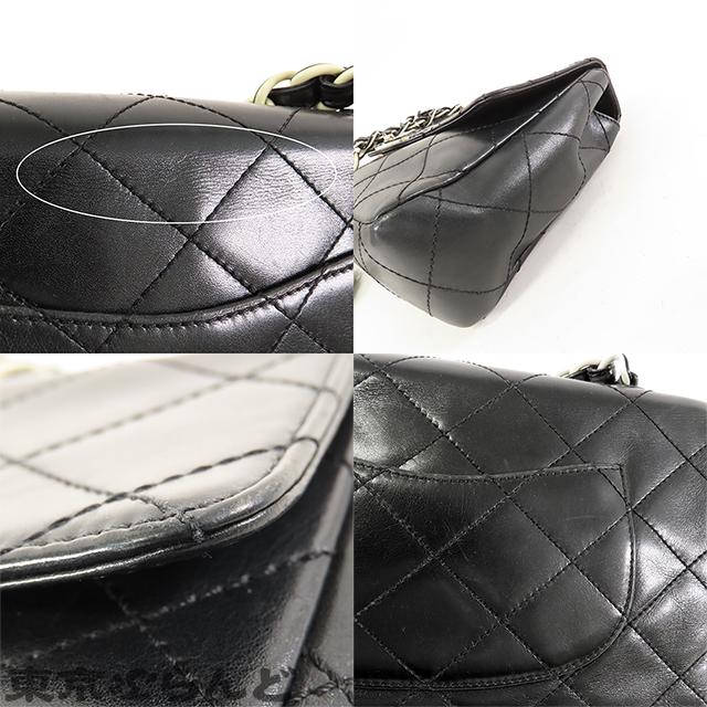 CHANEL（シャネル） ショルダーバッグ ブラック 黒 ラムスキン
