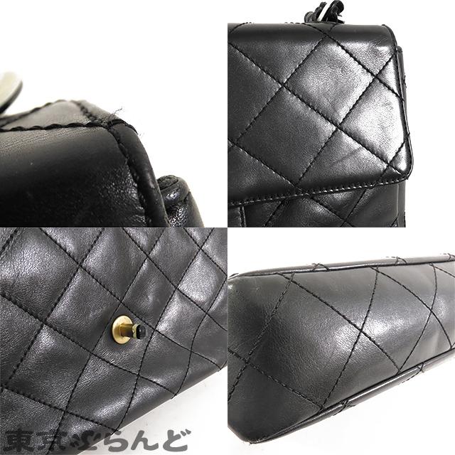 CHANEL（シャネル） ショルダーバッグ ブラック 黒 ラムスキン