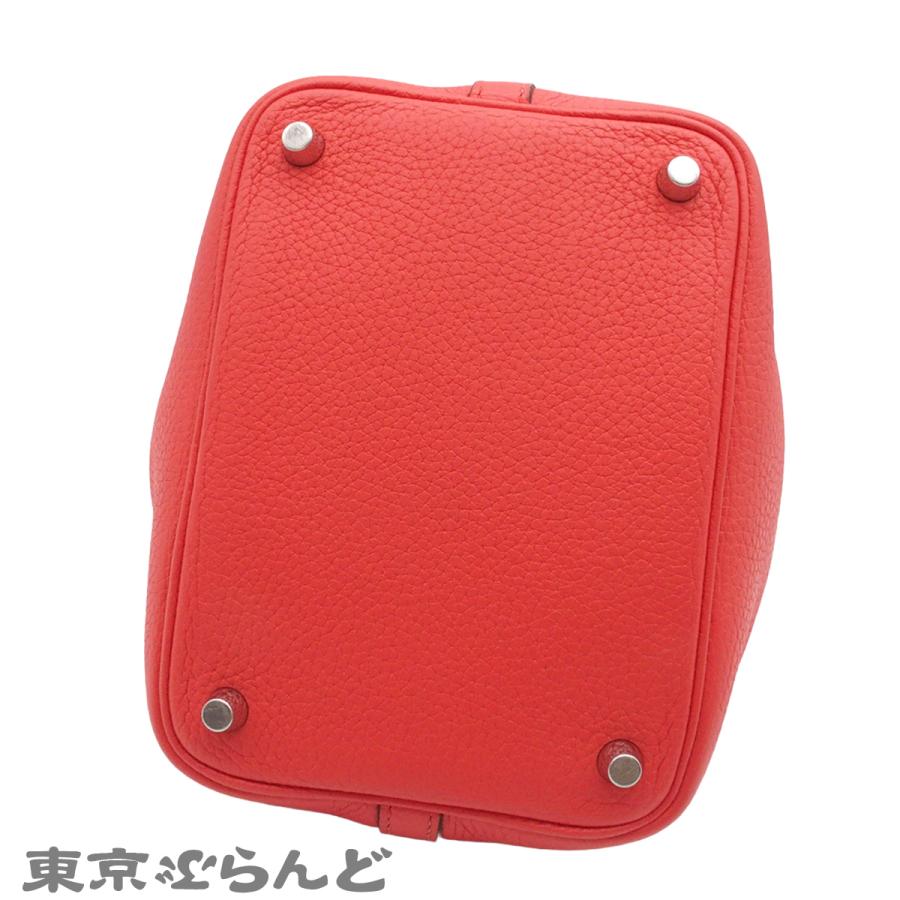 HERMES（エルメス） ピコタンロック PM C刻印 ルージュピヴォワンヌ