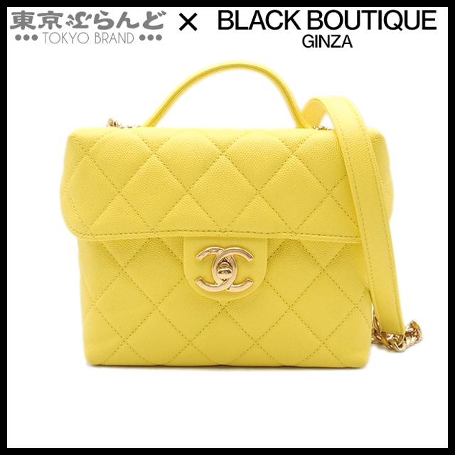 CHANEL（シャネル） バニティバッグ AS3729 イエロー ゴールド金具