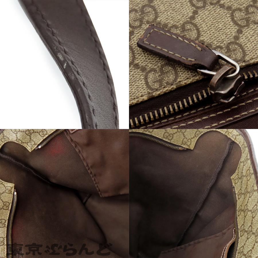 GUCCI（グッチ） トートバッグ 211120 ベージュxブラウン GGスプリーム