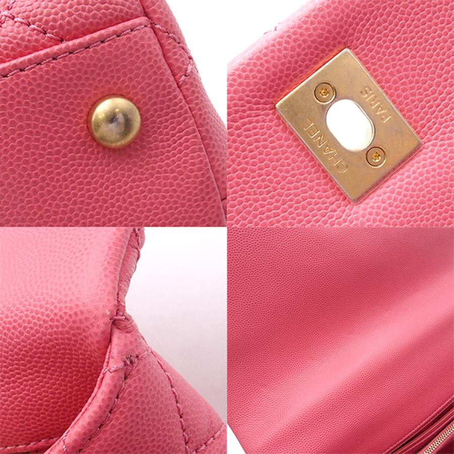 CHANEL（シャネル） ココハンドル29 マトラッセ 28番台 A92991 ピンク