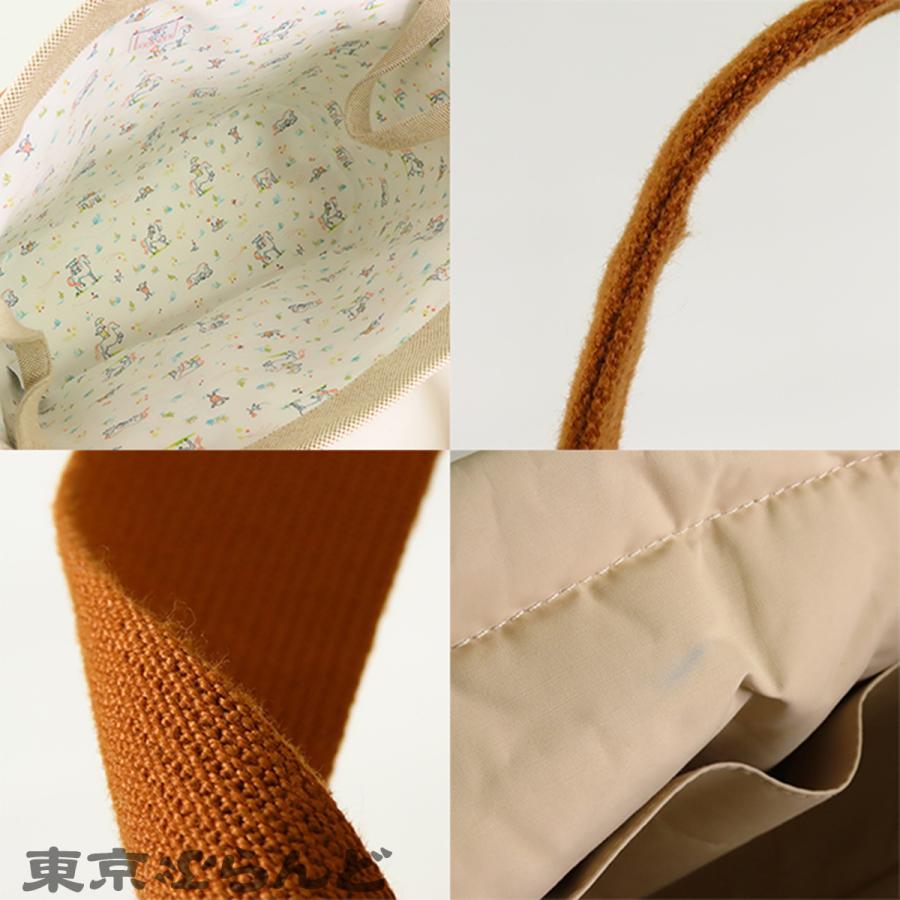 HERMES（エルメス） マザーズバッグ カブリオル ビスキュイ コットン