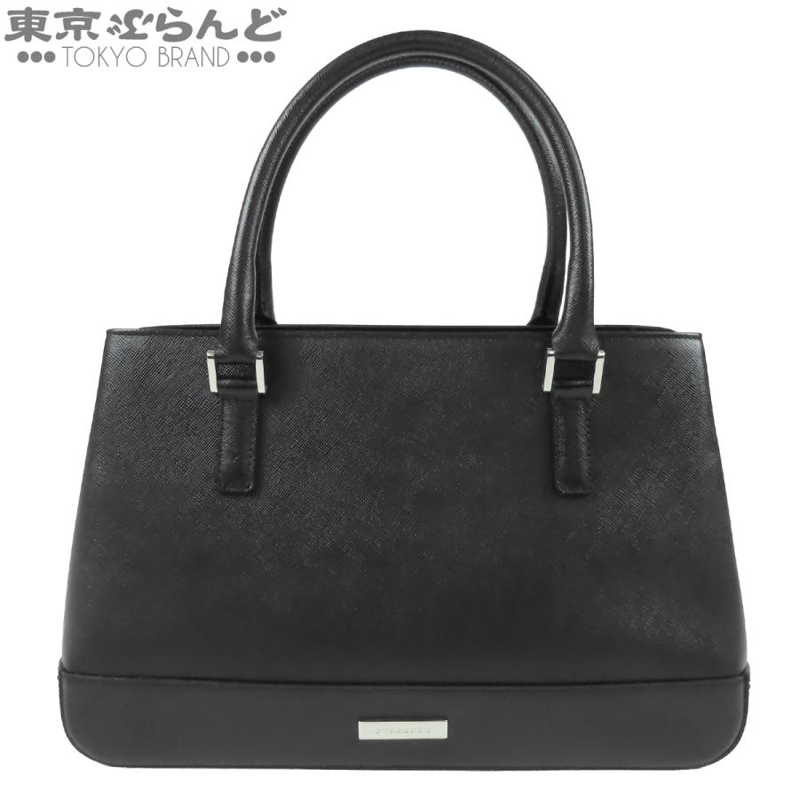 BURBERRY（バーバリー） トートバッグ ブラック 黒 レザー ノバ