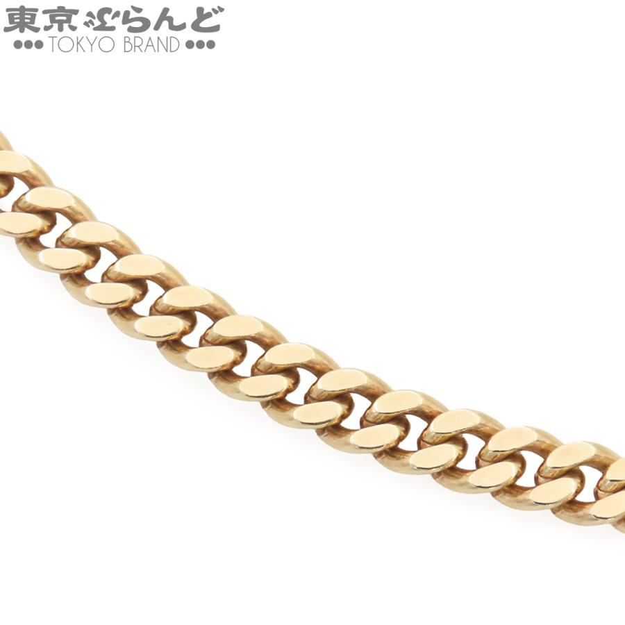喜平 キヘイ イエローゴールド K18YG 2面 シングル 幅5.0mm 60cm 60.5g