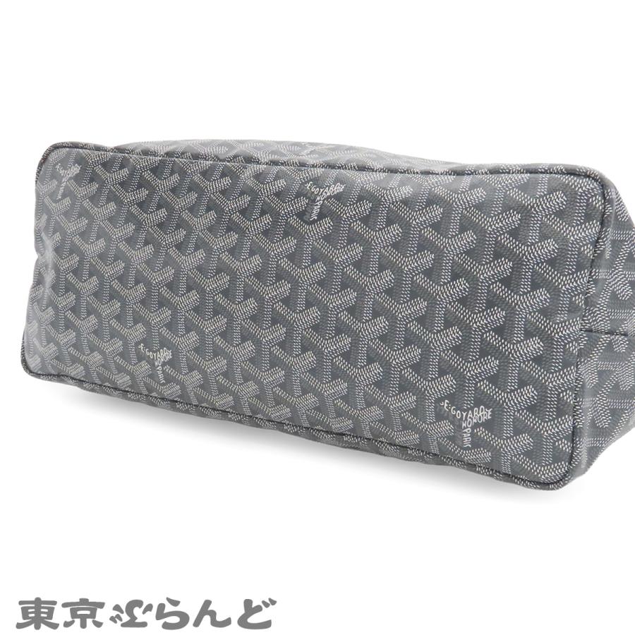 GOYARD（ゴヤール） サンルイ PM トートバッグ グレー PVCコーティング