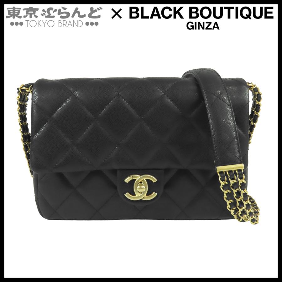 CHANEL（シャネル） チェーンショルダーバッグ AS4637 ブラック 黒 