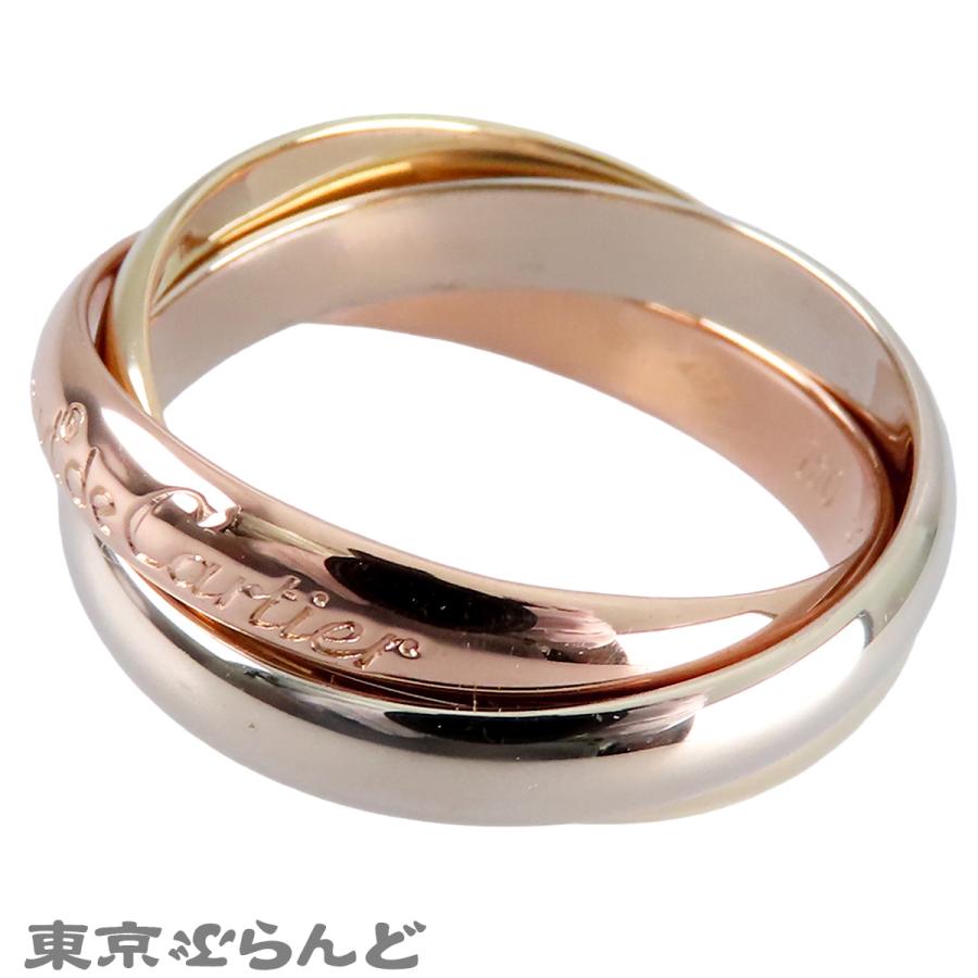 Cartier（カルティエ） トリニティリング スリーカラーゴールド K18PG