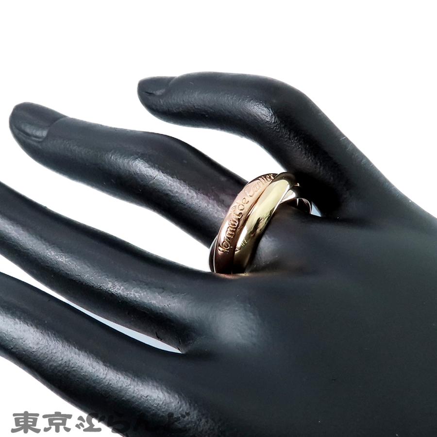 Cartier（カルティエ） トリニティリング スリーカラーゴールド K18PG
