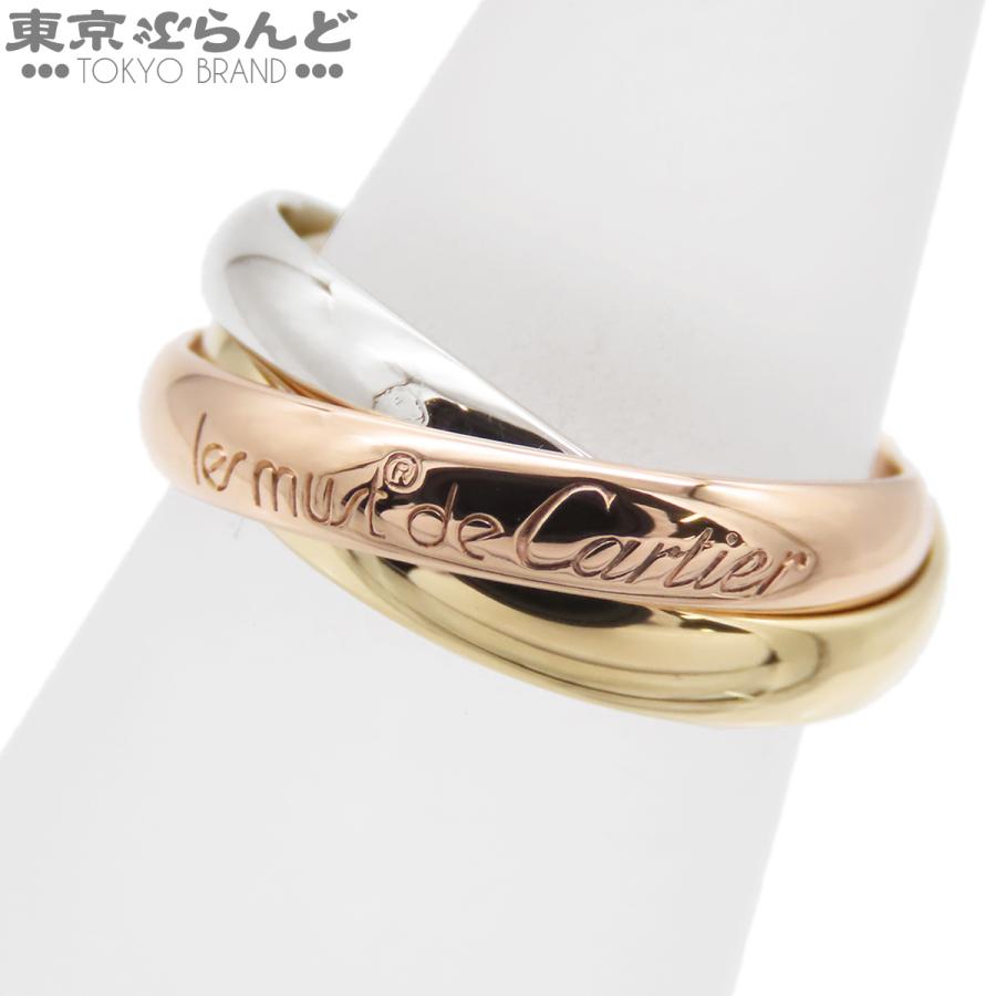 Cartier（カルティエ） トリニティ リング スリーカラーゴールド K18YG 