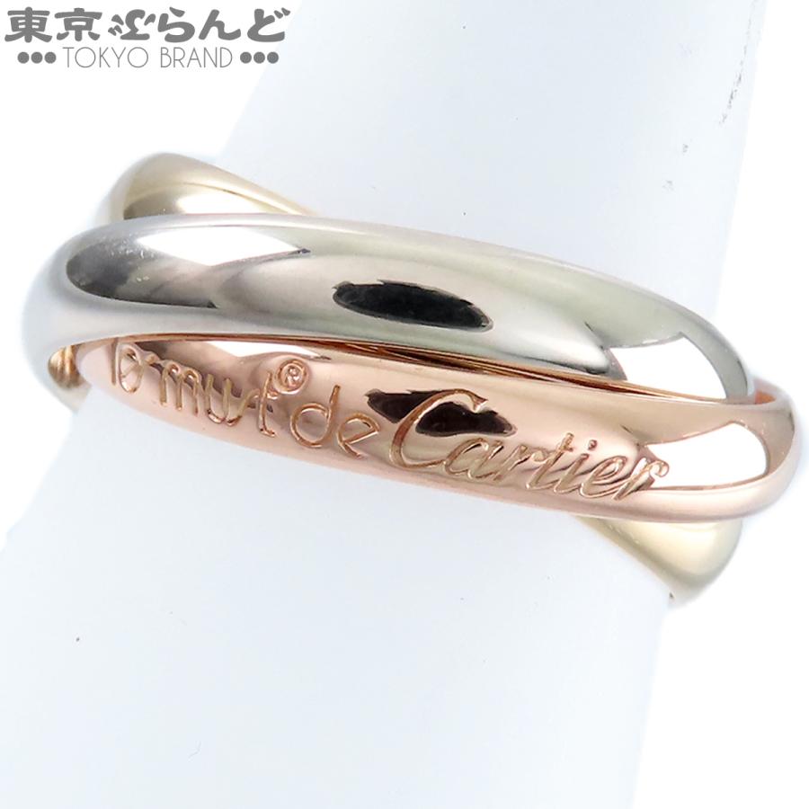 Cartier（カルティエ） トリニティリング スリーカラーゴールド K18PG