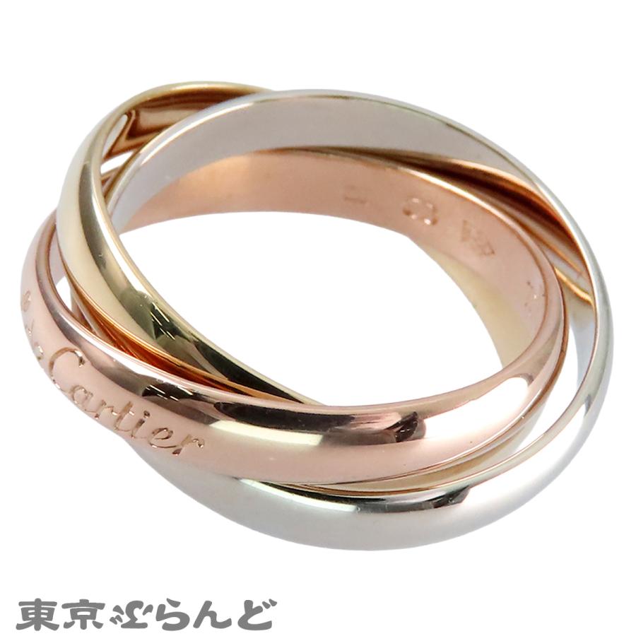 Cartier（カルティエ） トリニティリング スリーカラーゴールド K18PG