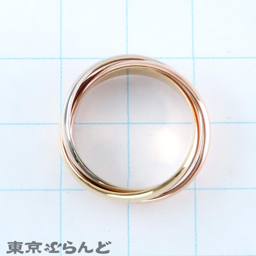 Cartier（カルティエ） トリニティリング スリーカラーゴールド K18PG