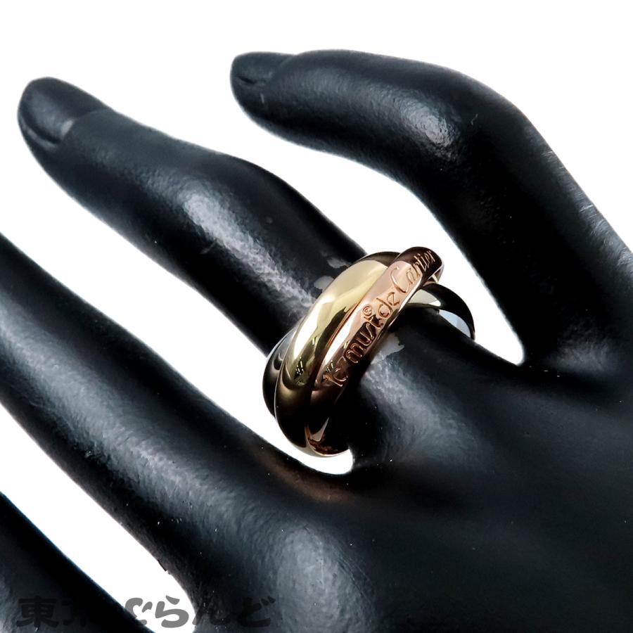 Cartier（カルティエ） トリニティリング スリーカラーゴールド K18PG