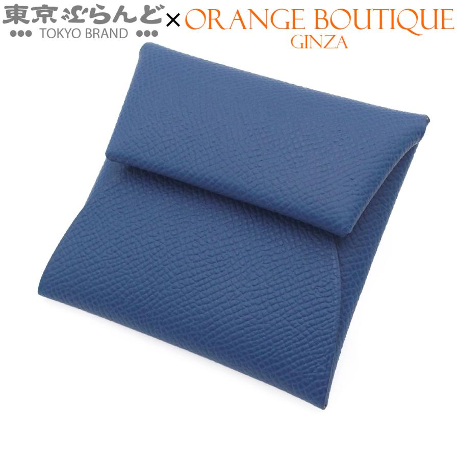 HERMES（エルメス） バスティア ヴェルソ G刻印 ブルータイ ジョーヌ