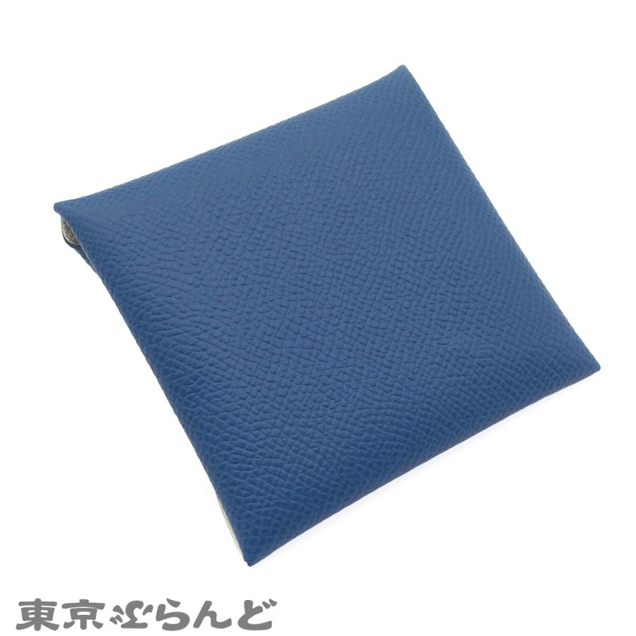 HERMES（エルメス） バスティア ヴェルソ G刻印 ブルータイ ジョーヌ