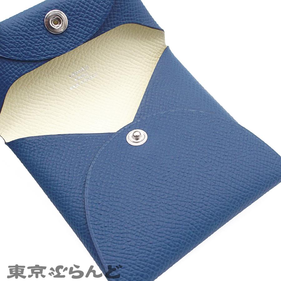 HERMES（エルメス） バスティア ヴェルソ G刻印 ブルータイ ジョーヌ