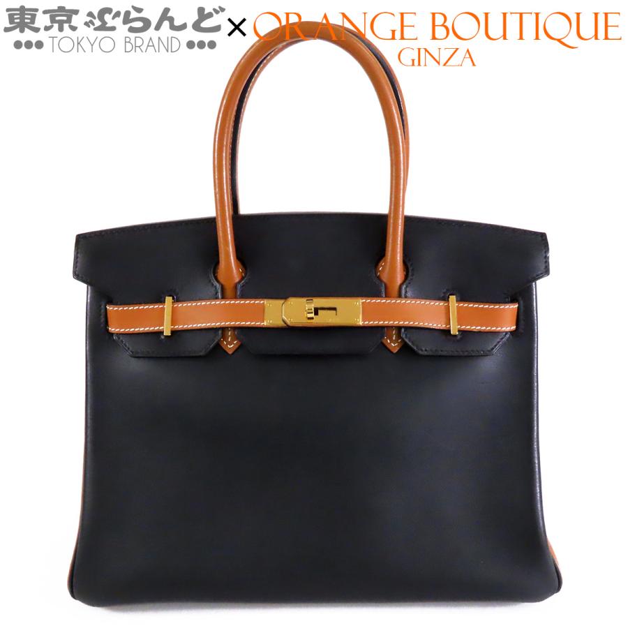 HERMES（エルメス） バーキン 30 バイカラー □G刻印 ブラックx